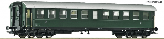 ribbed car Spantenwagen 2nd class type B4ipuh<br /><a href='images/pictures/Roco/Roco-74446.jpg' target='_blank'>Full size image</a>